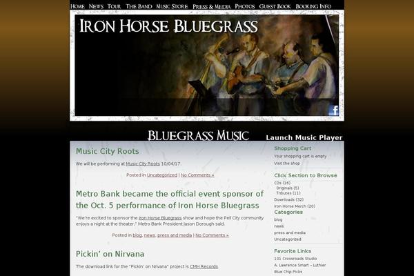 Site using Ironhorse_guestbook plugin