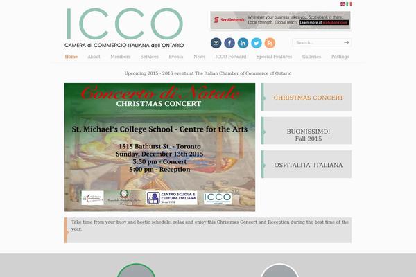 Site using Icco-partners plugin