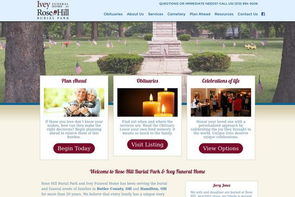 Site using Goal-oriented-obituaries plugin