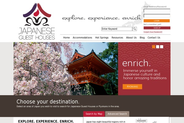 Site using Japanguesthouses plugin