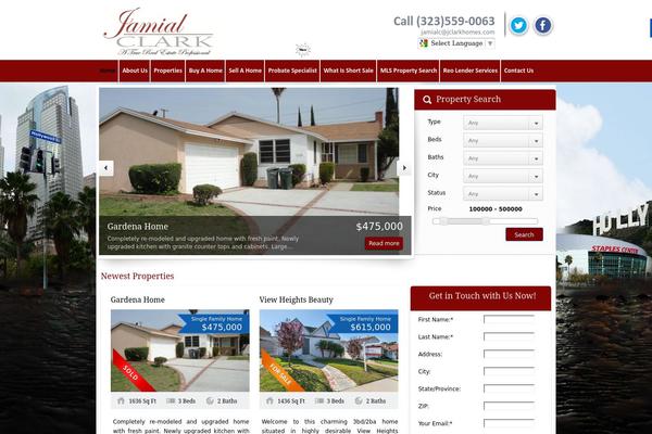 Site using Foreclosure plugin