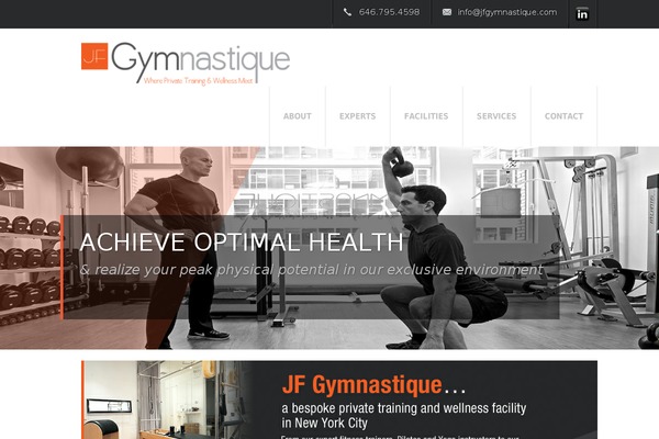 Site using Gymnastique-options plugin