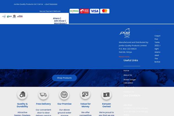 Site using Woo-m-pesa-payment-gateway plugin
