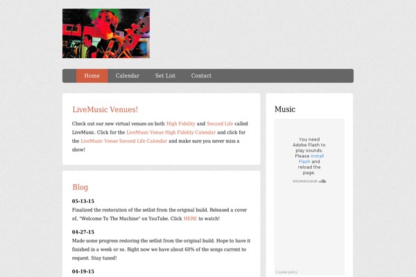 Site using iTunes Lookup Widget plugin