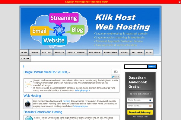 Site using Hostiko-domain-checker plugin