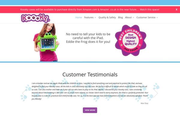 Site using Easy Testimonials plugin