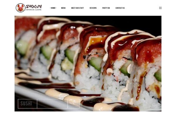 Site using Food-menu-pro plugin