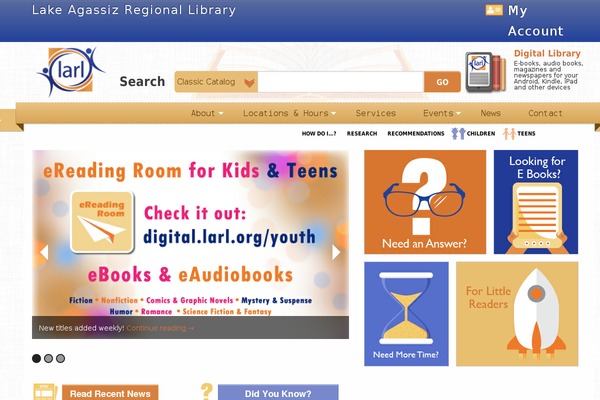 Site using Library-bookshelves plugin