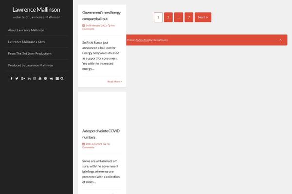 Site using Heateor Social Comments plugin
