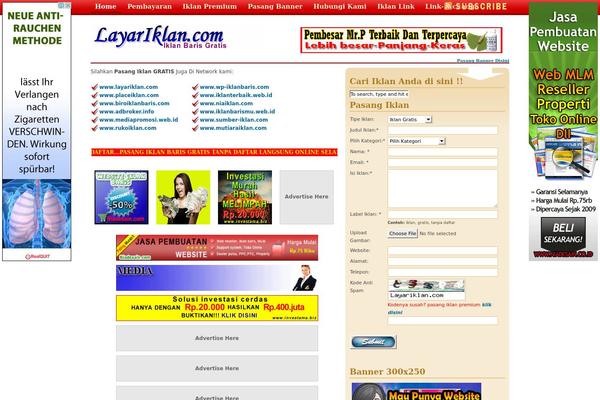 Site using Iklanbaris plugin
