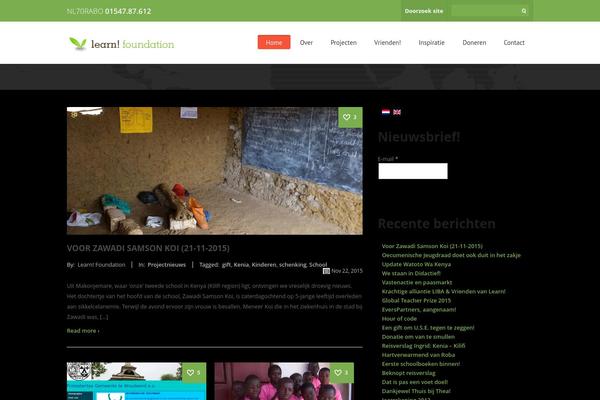 Site using Donation Goals plugin