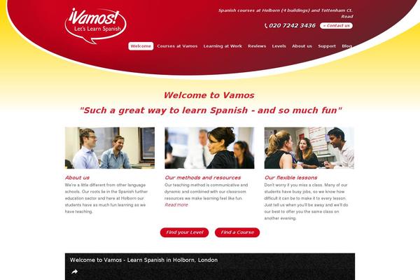 Site using Vamos-api plugin