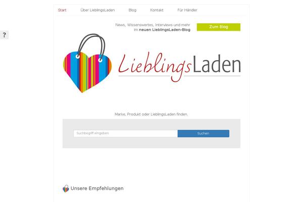 Site using Profi-Homepage-Plugin-LieblingsLaden-VZ_Filter plugin