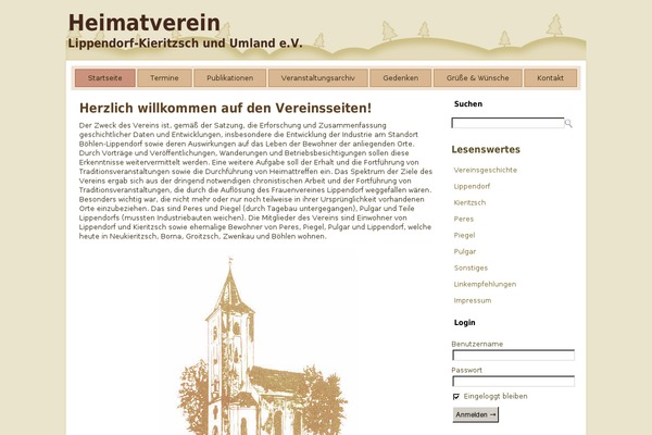 Site using Das Wetter von wetter.com plugin