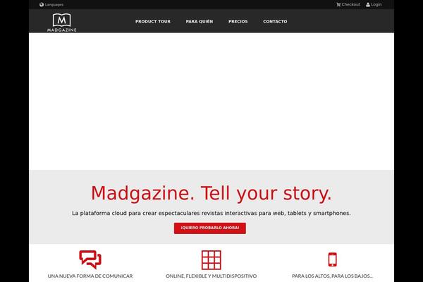 Site using Madgazine-pageviews-counter plugin