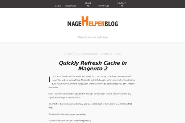Site using Magecode plugin