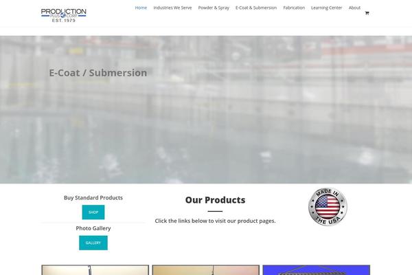 Site using Cubeportfolio plugin