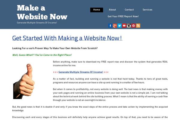Site using Custom-menu plugin