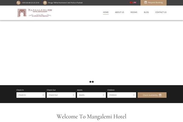Site using Sohohotel-booking2 plugin