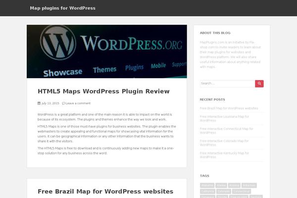 Site using Worldcontinentshtmlmap plugin