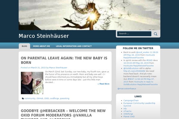 Site using Cresta Social Share Counter plugin