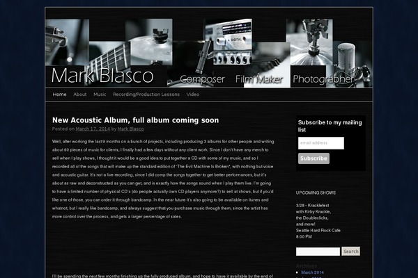 Site using Flickrpress plugin