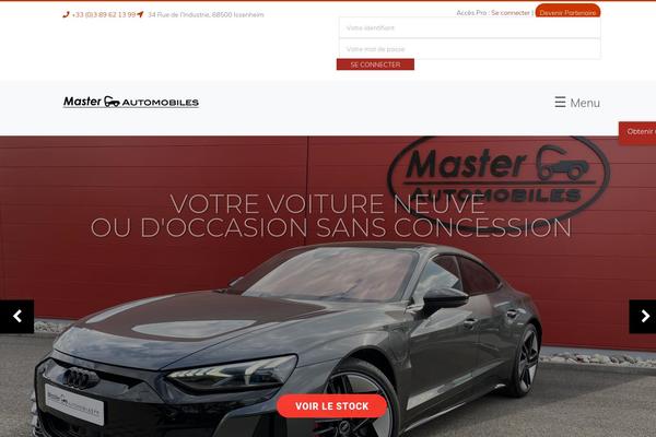 Site using Progression-car-dealer-master plugin