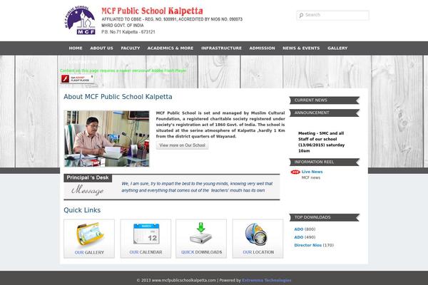 Site using Information Reel plugin