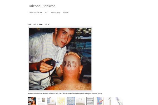 Site using Portfolio Slideshow plugin