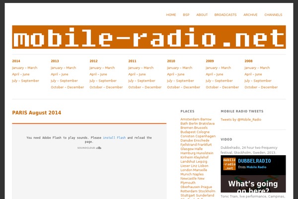 Site using Haiku-minimalist-audio-player plugin