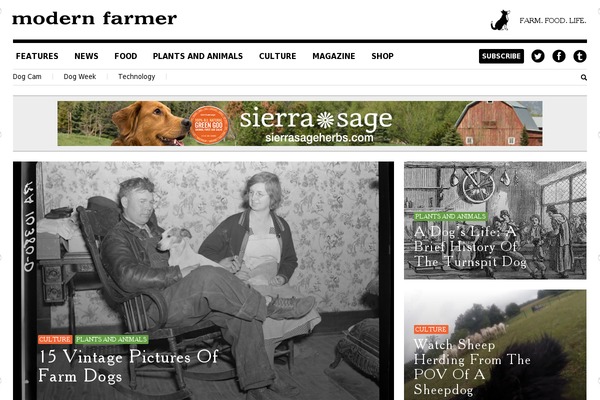 Site using Modern-farmer-shortcodes plugin