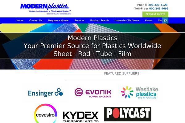 Site using Modern-plastics plugin