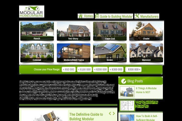 Simple Real Estate Pack website example screenshot