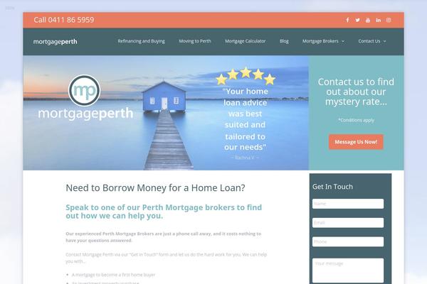 Site using Monthly-mortgage-calculator plugin