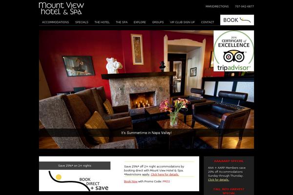 Site using Mountviewhotel-booking-widget plugin