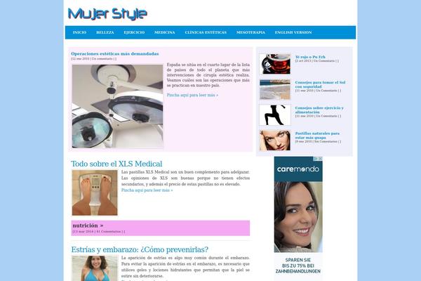 Site using Mejorcluster plugin