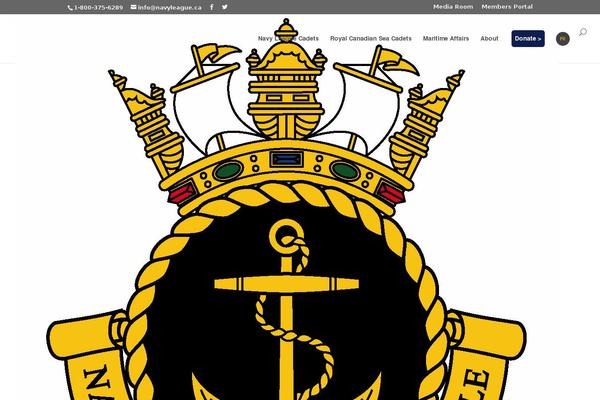 Site using Navy-league-customization plugin