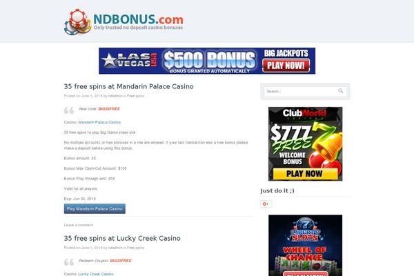 Site using Casino-connector plugin