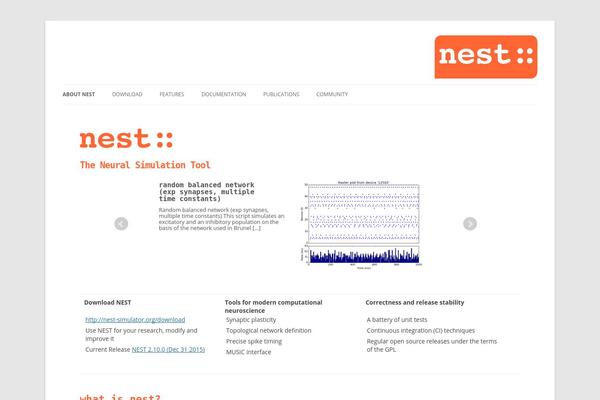 Site using Nest-samples plugin