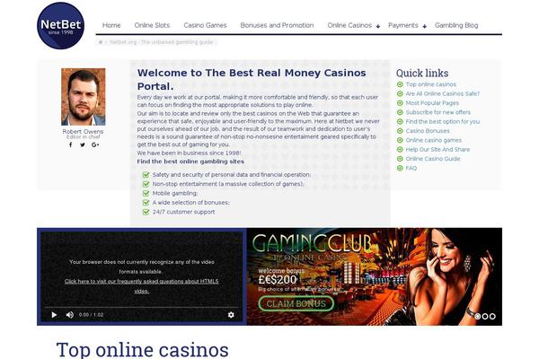 Site using Casino-table plugin