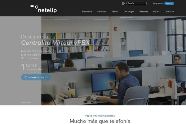 Site using Netelip-custom-styles plugin