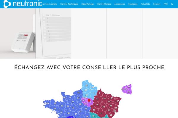 Site using Francehtmlmap plugin