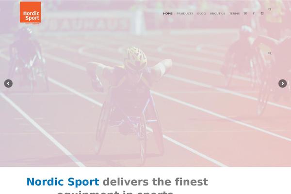 Site using Nordicsport-products plugin