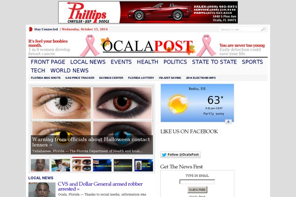Site using Obituary-central-newspaper-obituary-editor plugin