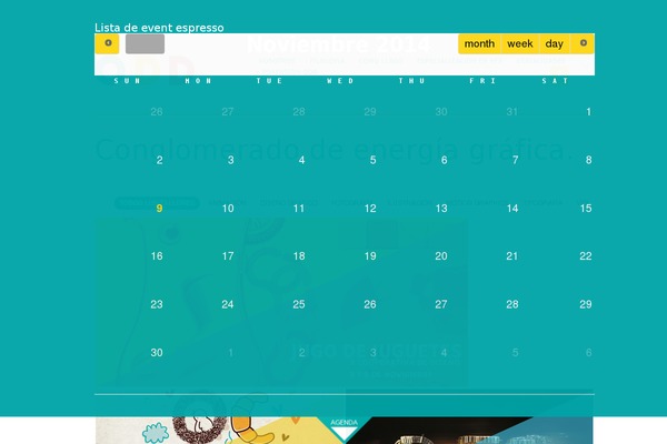 Site using Espresso-calendar plugin