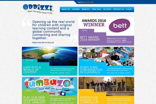 Site using Oddizzi_files plugin