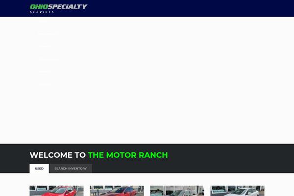 Site using Motors-wpbakery-widgets plugin