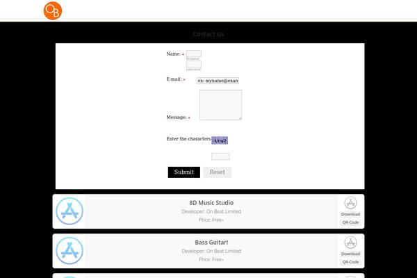 Site using Bootstrap for Contact Form 7 plugin