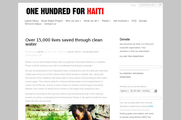 Site using Donation-goals-paypal-ipn-nonprofitcms-free plugin