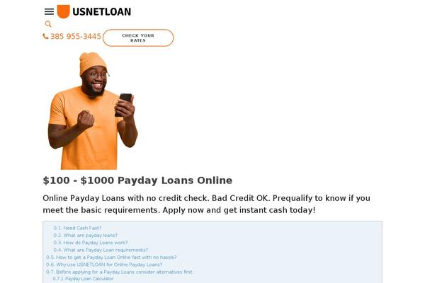 Site using Loan-forms plugin
